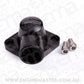 Aeroflow AF64-2034BLK Billet Thermostat Housing Black Swivel SBC BBC