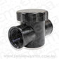 Aeroflow AF64-2043 Billet Radiator Filter Black Fit to Radiator Hose Hoses Aeroflow 64-2043
