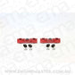 Aeroflow AF64-2057R for Subaru Ej25 Red Fuel Rail Kit Sti Side Feed