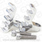 Aeroflow Performance Products AF64-9704 Polished 4 Wire Lead Separatorbolt Into Valve Cover Thread