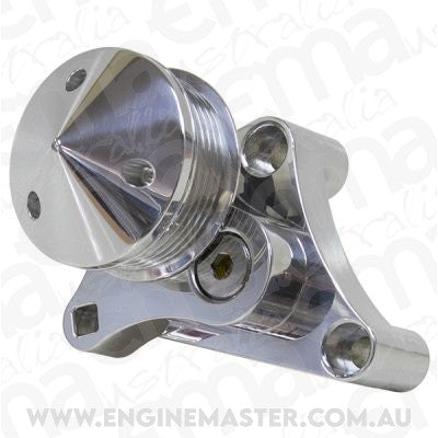 Chev/GM small block Gen III/IV LS1/LS6 (V Chev LS Tensioner Bracket suits Vt-Vz Comm ODore Polished Aeroflow Performance Products AF64-4031