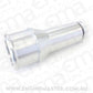 Aeroflow AF64-2083S 1.75" Radiator Hose Adapter Silver Long 4.5" Length Cvr