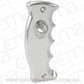 Aeroflow AF72-9913 BUTTON PISTOL GRIP SIDE PLATE DRIVERS SIDE HANDLE SILVER