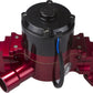 CVR CVR8550R Chev SB 262-400 Proflo Extreme 55gpm Red Billet Electric Water Pump