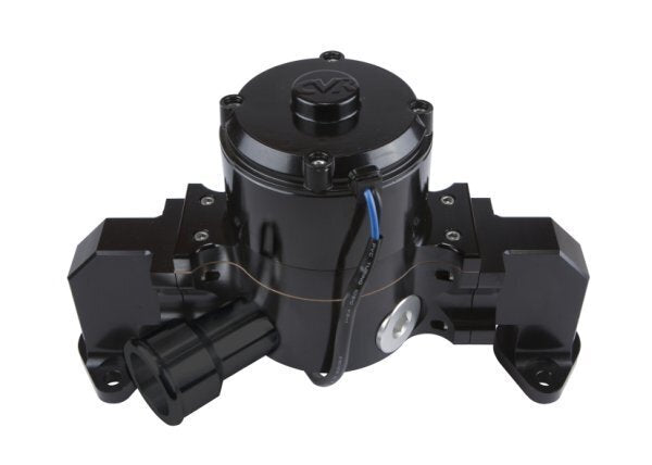 CVR CVR8554BK Chev BB Proflo Extreme 55 GPM Electric Water Pump Black Anodised