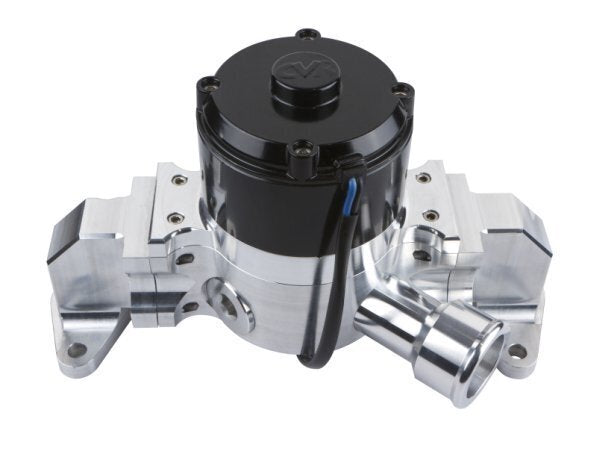 CVR CVR8560CL Ford BB Proflo Extreme 55 GPM Electric Water Pump Clear Anodised