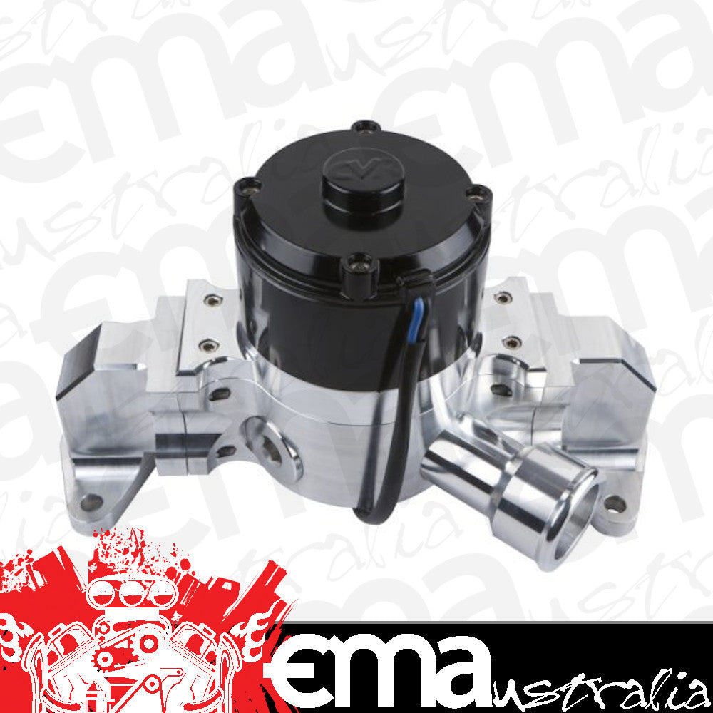 CVR CVR8560CL Ford BB Proflo Extreme 55 GPM Electric Water Pump Clear Anodised