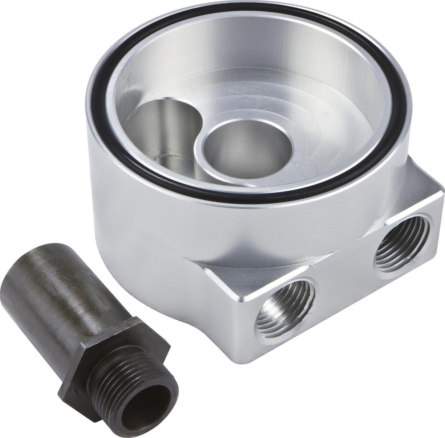 CVR CVROCS64 Ford Oil Filter Sandwich Adapter Billet Aluminium 1/2" NPT