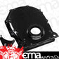 CVR CVRTC2440BK Big Block Chrysler R/RB & Hemi 2 Piece Billet Timing Cover Black