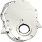 CVR CVRTC2454CL Chev BB V8 2 Piece Billet Alloy Timing Cover Clear Anodized