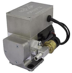 CVR CVRVP655 12 Volt Alloy Electric Vacuum Pump Vane Style Clear Anodised Finish