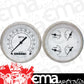 Classic Instruments CW02SLF Classic White - 2 Gauge Set 3-3/8" Speedo & 3-3/8" Quad