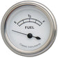 Classic Instruments CW14SLF Classic White - Fuel Gauge 0-30 OHM 2-1/8"