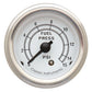 Classic Instruments CW15SLF Classic White - Fuel Pressure Gauge 15 PSI 2-1/8"
