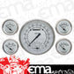 Classic Instruments CW65SLF Classic White - 5 Gauge Set 4-5/8" Speedtachular & 2-1/8" Fuel, Oil, Temp, Volts