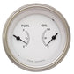 Classic Instruments CW72SLF Classic White - Dual Gauge Oil & Fuel (240-33 OHM)