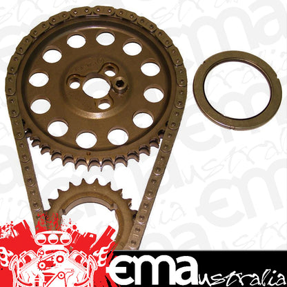 Fits Chev Small Block Gen 1 262-400 C.I.D. V8 HEx-A-JUST TIMING SET suit SB w/ BIG CRANK SNOUT Cloyes Gear CY9-3100B