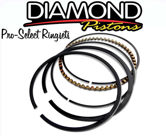 Diamond Pistons D09454070 Diamond 4.070" Bore Ring Set.