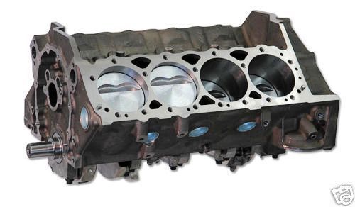 DART DA03224342-DOME Da03224342-Dome Chev 434 Cid SHP Short Block Assembly 4cc Dome Top Pistons