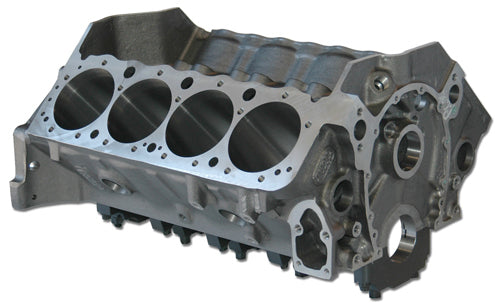 DART DA31122211 Iron Eagle Cast Iron SB Chev Engine Block w/ 4-Bolt Steel Caps 4.125" Bore 9.025" Deck 400 Mains