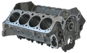 DART DA31122211 Iron Eagle Cast Iron SB Chev Engine Block w/ 4-Bolt Steel Caps 4.125" Bore 9.025" Deck 400 Mains