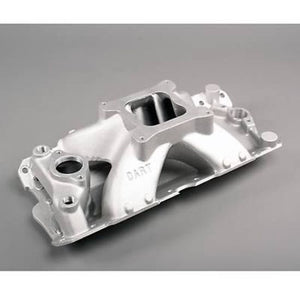 DART DA42411000 Clearance - Dar42411000 Chev SB 265-400 Single Plane Intake Manifold Square Bore