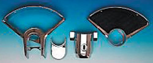 Dakota Digital DAKCHC-55C Complete Reproduction 1955- 56 Chevy Chrome Bezels.