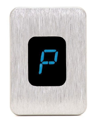Dakota Digital DAKDGS-1B Rectangle Digital Gear Indicator Dash Mount Blue Led
