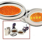 Dakota Digital DAKLDM-CA25 Oval Led Marker Lights Orange