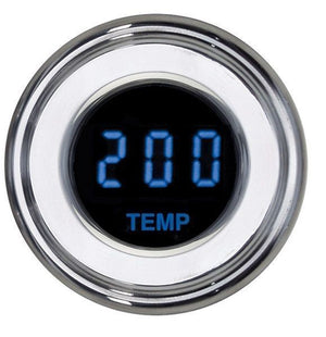 Dakota Digital DAKMCL-4073S 1-7/8" Mini Round Oil / Water Temperature Gauge
