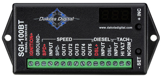 Dakota Digital DAKSGI-100BT Universal Speedometer And Tachometer Interface