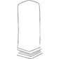 Dales DAL48-8234 Dales Stainless Steel Grille Trim Set 1935 Ford Passenger Car