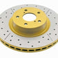Disc Brakes Australia DBA014X Cross Drilled And Slotted Front Disc Rotor Holden Hq-Hj Hx-Hz Wb Utility/Panel Van Torana A9X