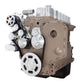 CVF DC-WRAPTOR-ACO Serpentine System for Cummins Diesel - AC & Alternator - All Inclusive