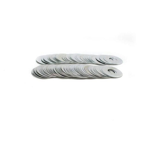 Brian Tooley Racing BTR-BS0XX-100 Valve Spring Shim for Bronze Guides (100Pack)