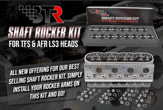 Brian Tooley Racing BTR-SRKRATKIT V2 Shaft Rocker Conversion AFR/Tfs LS3 Heads Only
