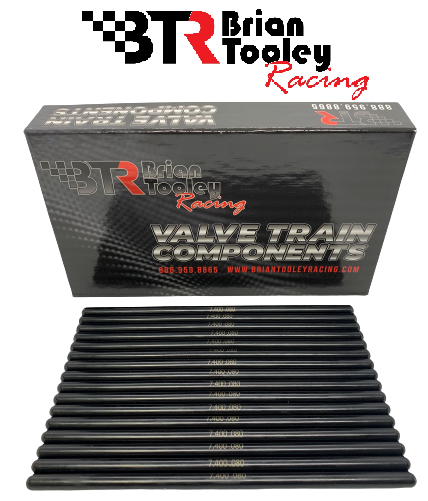 Brian Tooley Racing BTR-PR7375312-16 Chromoly Pushrods 7.375? 5/16? Diameter .080? Wall Pushrods 5/16 16