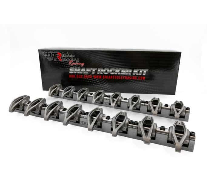 Brian Tooley Racing BTRSRKR3KITASMBTR LS3 Shaft Rocker Kit Assembled With Arms