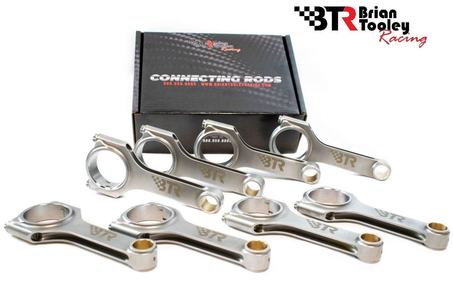 Brian Tooley Racing BTR-ROD6125H1-8 H Beam Connecting Rods LS 6.125?