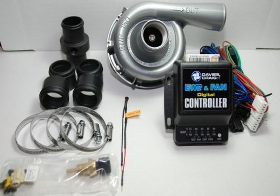 Davies Craig DC0003 EWP150 Electric Water Pump / Controller & Thermo Fan Combo