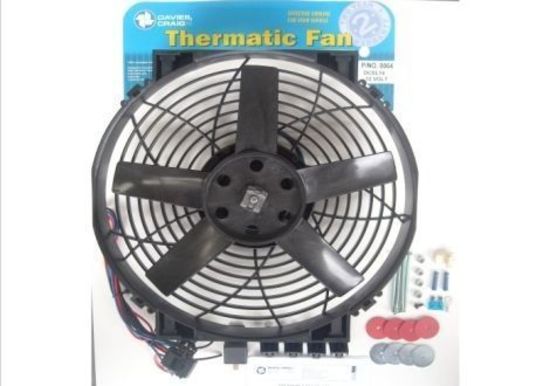 Davies Craig DC0064 14" Slimline Thermo Fan 12V