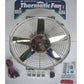 Davies Craig DC0073 14" Chrome Thermo Fan & Wiring 12V