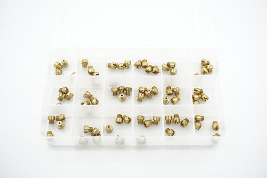 Advanced Product Design APD-806810 1/4-32 Gasoline Jet Kit .064 To .098 Decimal Pin (72-Pce)