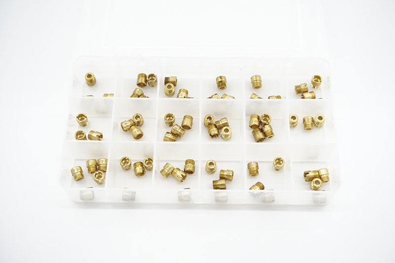 Advanced Product Design APD-806792 E85/Alcohol Jet Kit .106-.138? (36-Pce) 5/16? Thread Jet