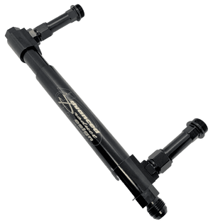 Advanced Product Design APD-6012 Billet Adjustable Fuel Log -10An Inlet -8Orb Fuel Bowls