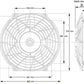 Davies Craig DC0146 10" Thermo Fan 24V Short Kit