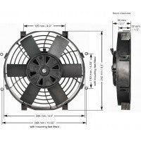 Davies Craig DC0161 9" Thermatic’?¶¸ Electric Fan (24V)