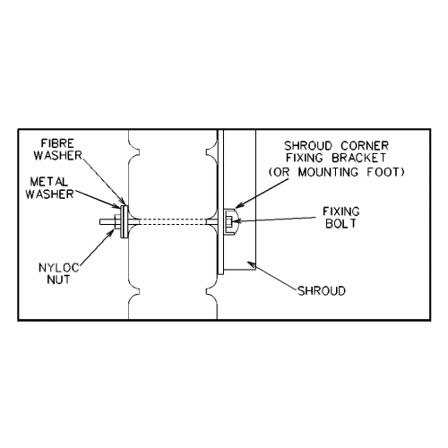 Davies Craig DC1003 Universal Dual Fan Mounting Kit (24V)