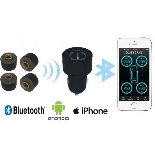 Davies Craig DC1060 Tyre Guard 300 Kit Tyre Monitoring System for Smartphones