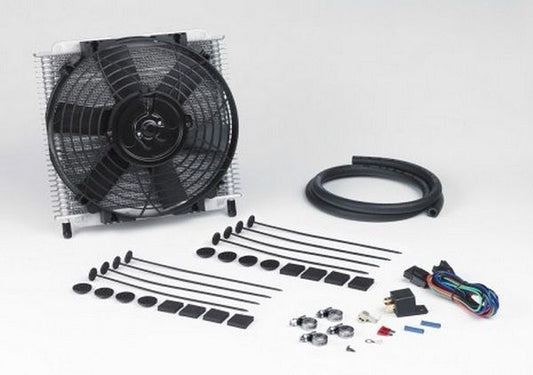 Davies Craig DC698 Hydra-Cool 21 Plate Trans Cooler & 8" Fan Combo Pack